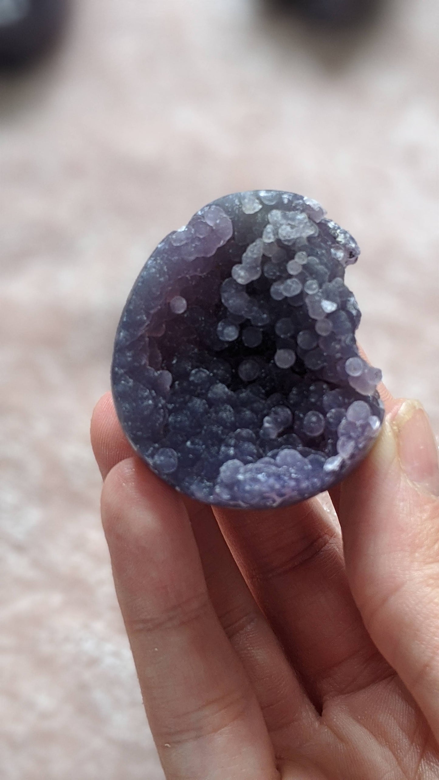 Purple Chalcedony  Crystal