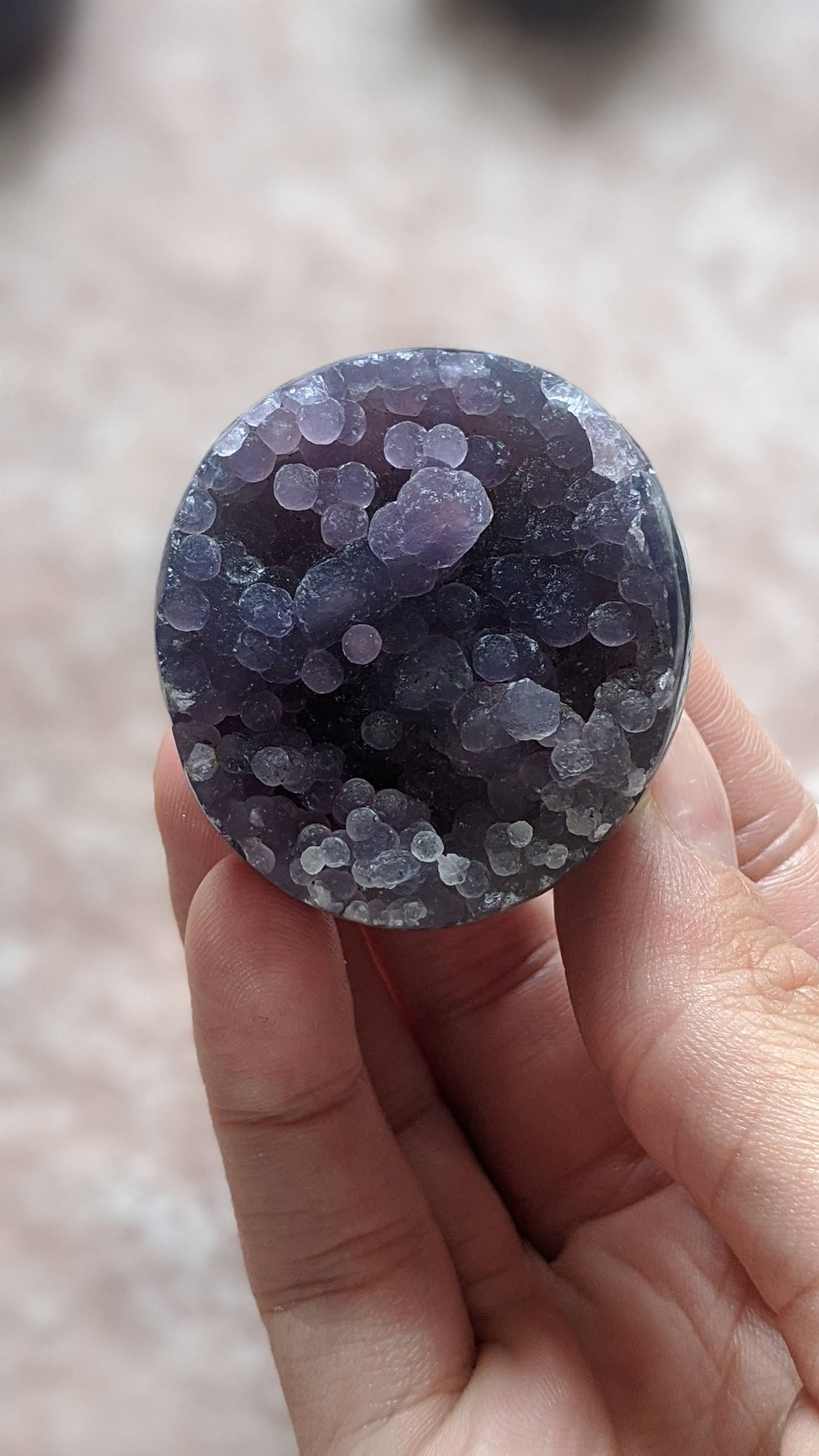 Purple Chalcedony  Crystal