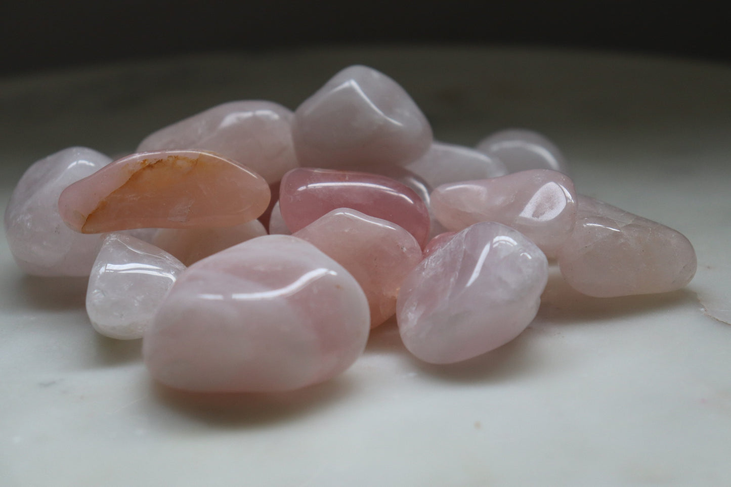 Rose Quartz Large Tumbled stone