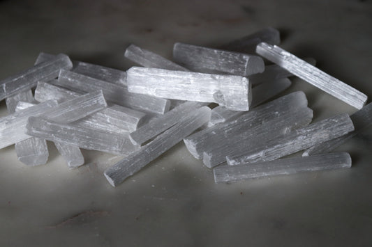 Satin Spar Ruler 5cm