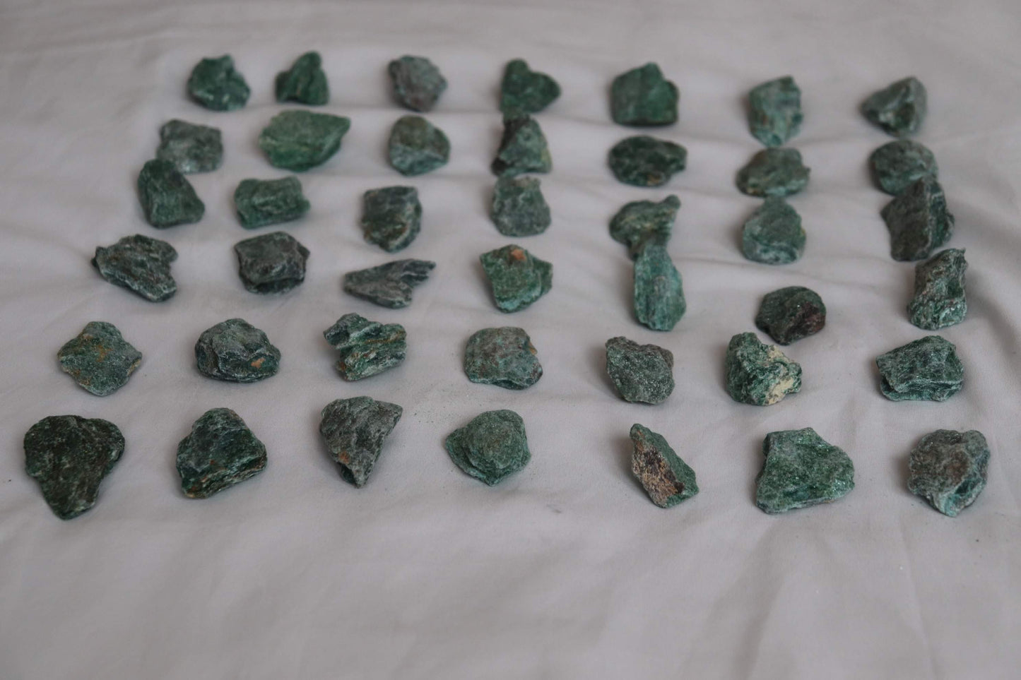 Green Raw  Fuchsite Crystal