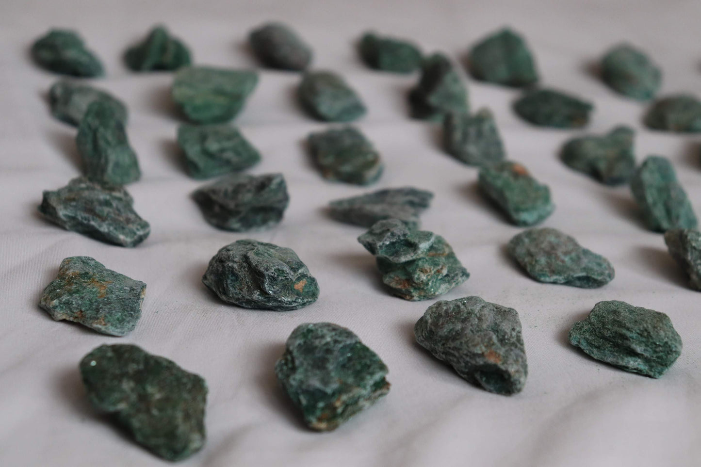 Green Raw  Fuchsite Crystal