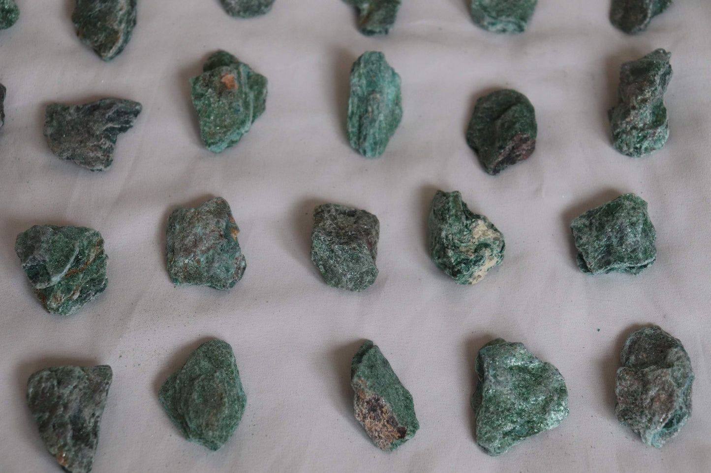 Green Raw  Fuchsite Crystal