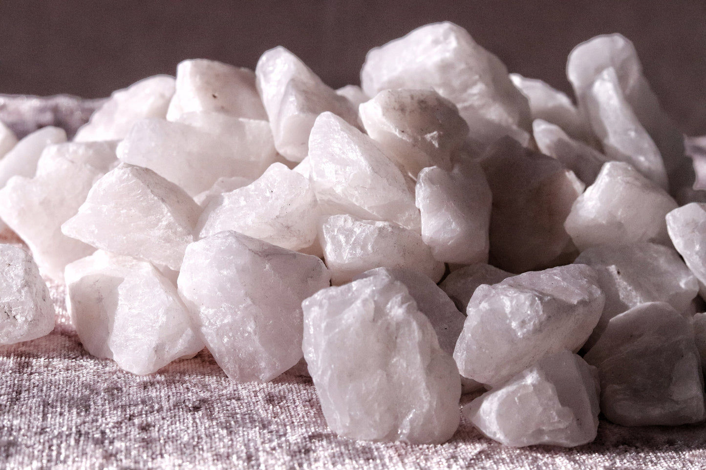 Raw Snow  Quartz Large