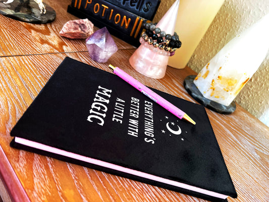 Better with Magic A5 Notebook/ Journal