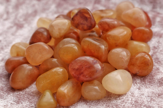 Golden Healer Quartz  Medium Tumbled  Stone