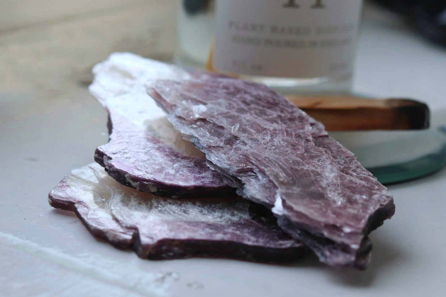 Lepidolite  Raw Bi Colour