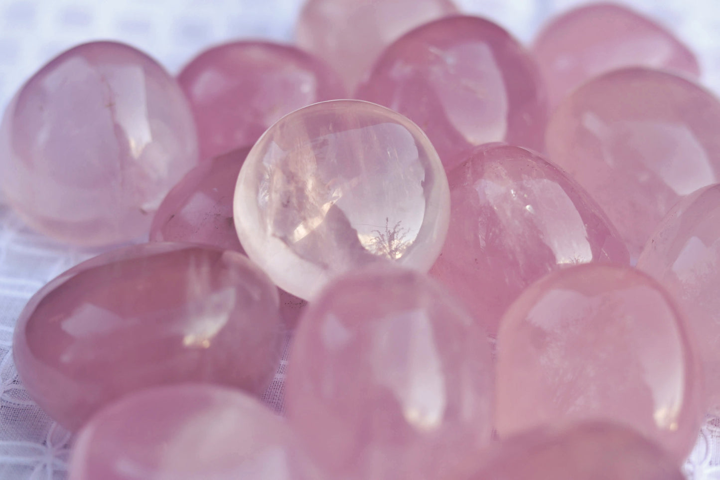 Rose Madagascar Quartz Pebble