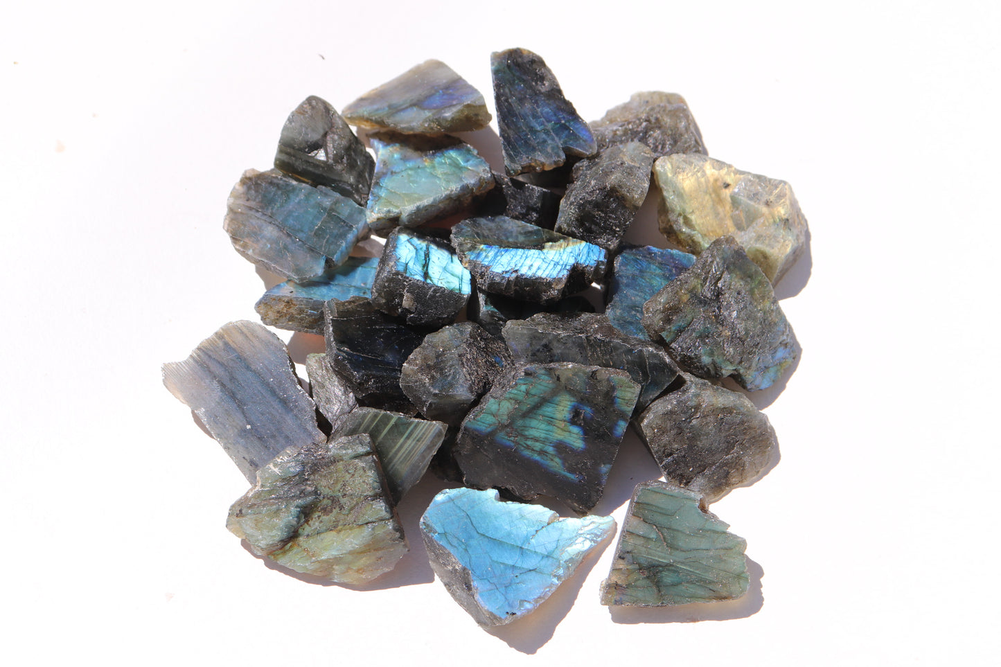 Labradorite Top Polished Crystal Slice