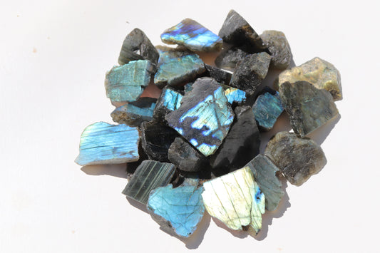 Labradorite Top Polished Crystal Slice