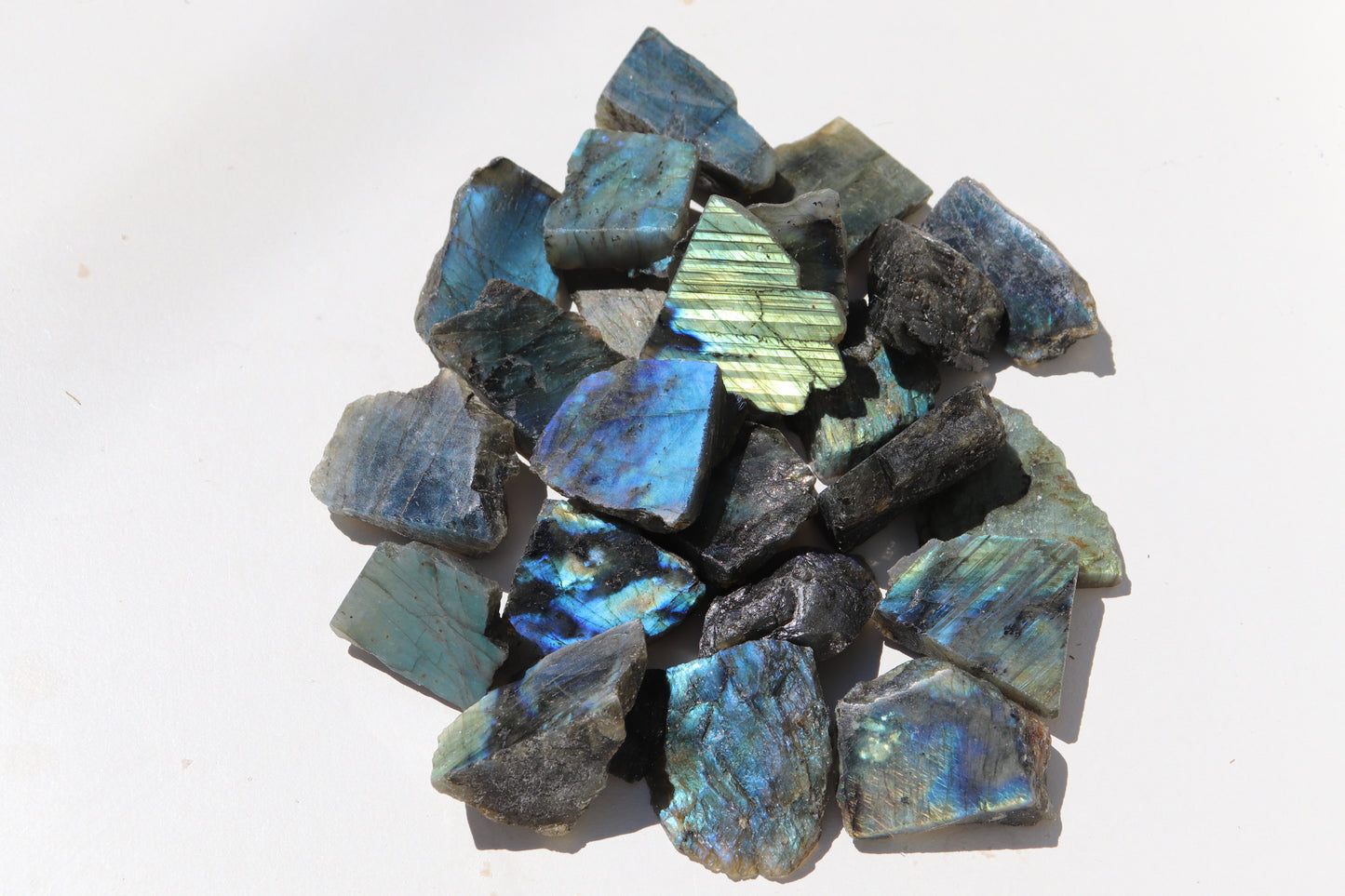 Labradorite Top Polished Crystal Slice