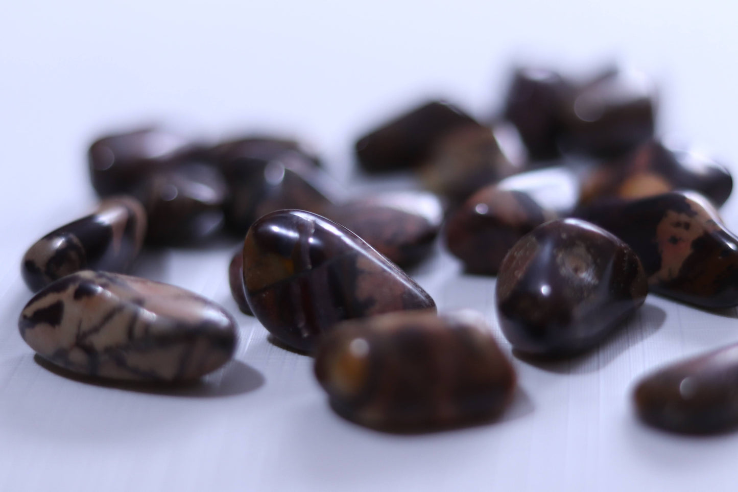 Jasper Autumn Leaf Tumbled Stone