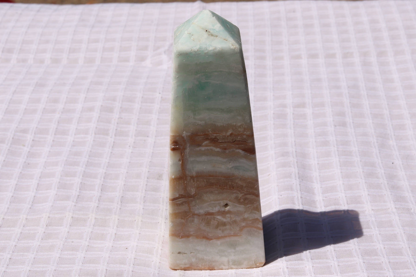 Caribbean calcite tower