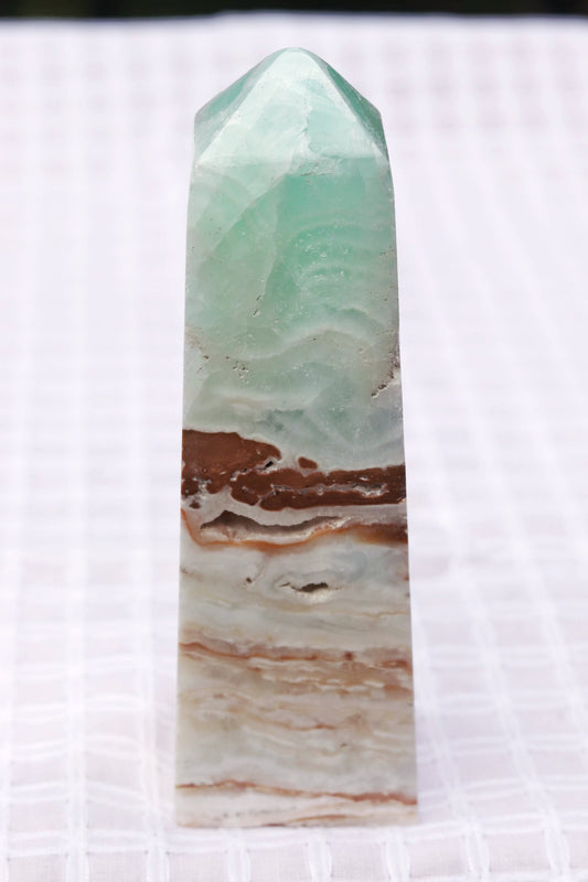 Caribbean calcite tower