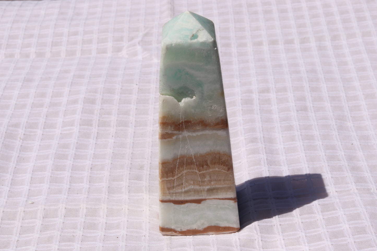 Caribbean calcite tower