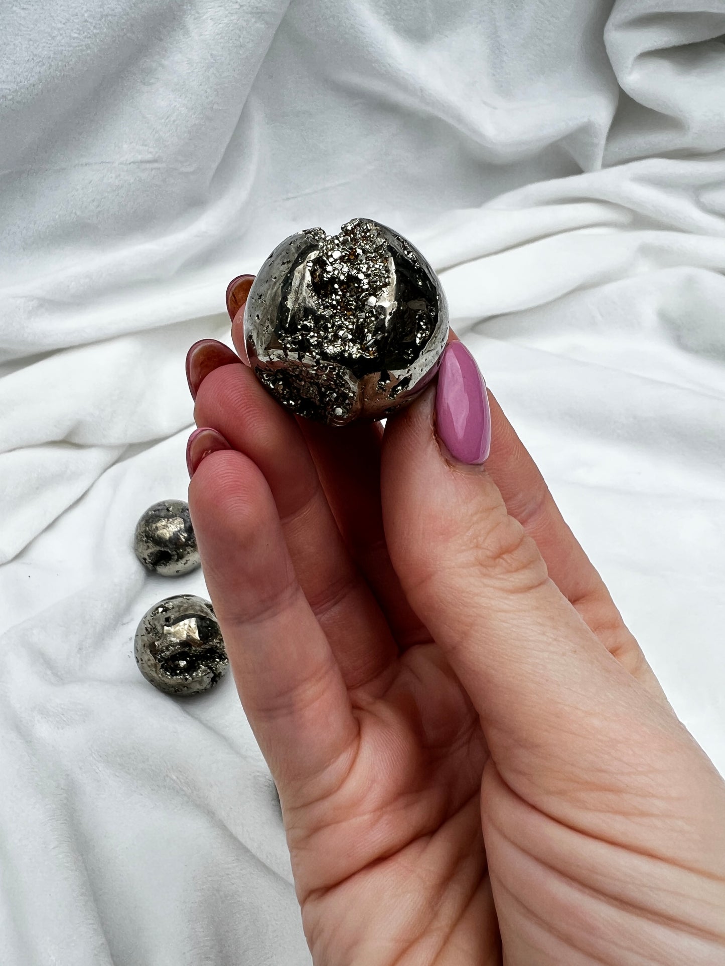 Pyrite fools gold mini sphere