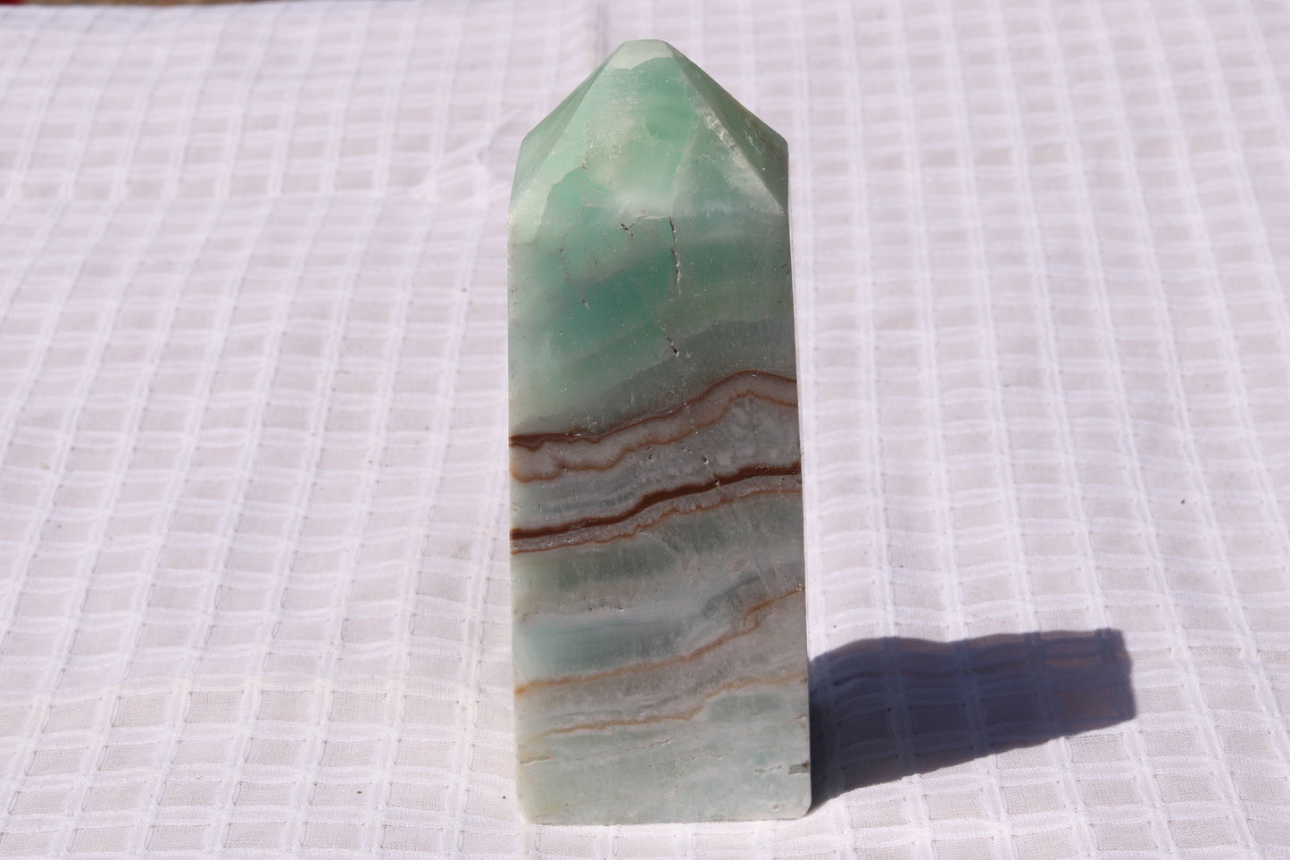 Caribbean calcite tower