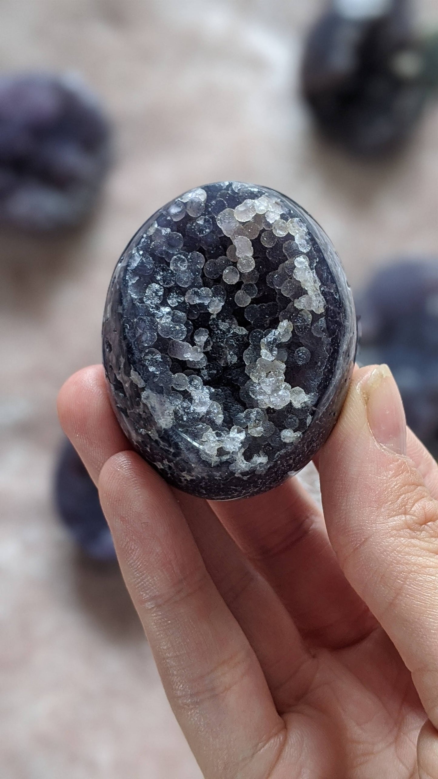 Purple Chalcedony  Crystal