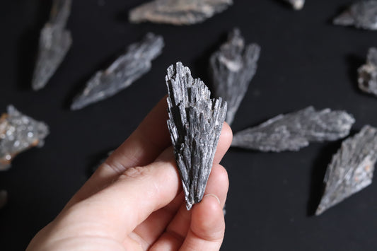 Black Kyanite  blade aka witches Broom